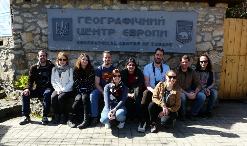 Az MTA CSFK FTI munkatársai ellátogattak a Terebesfejérpatakon (Rahói járás, Kárpátalja Ukrajna) található Európa Földrajzi Középpontjához